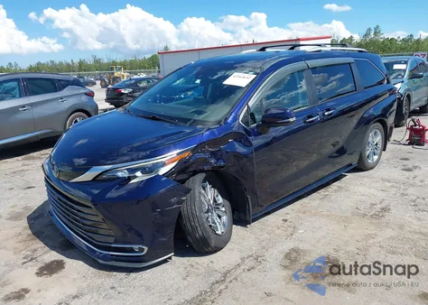 2022 Toyota Sienna Platinum from USA, damaged, VIN 5TDESKFC4NS072028